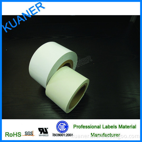 pp sticker with glue with liner